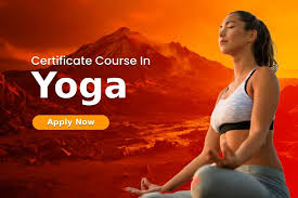 Diploma and Certificate courses in Yoga